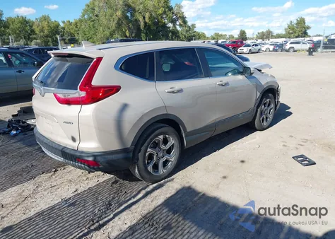 2018 Honda Cr-V Ex из США, поврежденный, VIN 5J6RW2H57JL005739